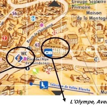 Apartman 4 Personnes Vue Piste Les Deux Alpes